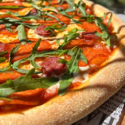 Пицца Чилийская (острая) в Чёрноморская пицца по цене 730 ₽