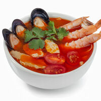 Суп Том-ям с креветкой в Good Sushi