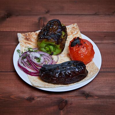 Овощи на мангале в Хинкальная Легенда по цене 520 ₽