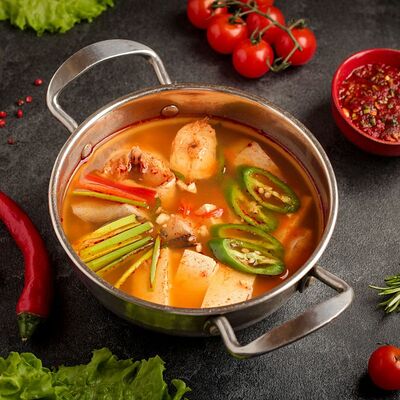 Острый суп из минтая в Корё по цене 760 ₽