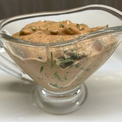 Соус для хинкали в КафеПельмешкин дворик по цене 100 ₽