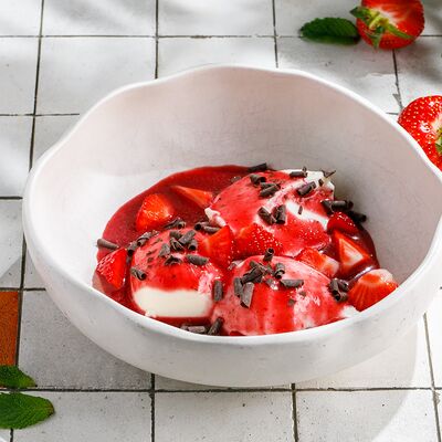 Панна котта ягодная в ЛарисуВаннуХочу по цене 390