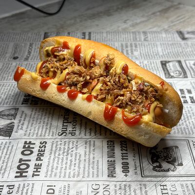 Хот-дог Классика в ХлебANDМясо по цене 330 ₽