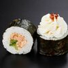 Шапка-маки с лососем в соусе барбекю в SushiPapa по цене 15