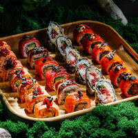 Логотип Эбби Noodles & Sushi Bar
