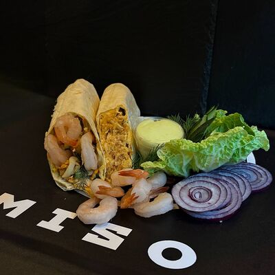 Шаурма Мисо с креветками в Шаурма Miso по цене 840 ₽