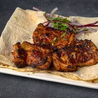 Шашлык из мякоти куриного бедрав Руставели