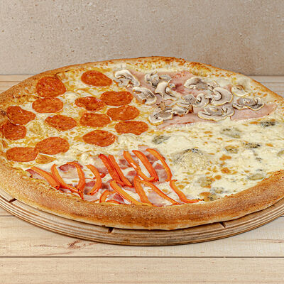 Пицца четыре сезона в Сеть пиццерий Сицилия по цене 858 ₽