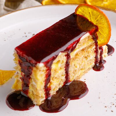 Постный Апельсиновый пирог в ЛарисуВаннуХочу по цене 330