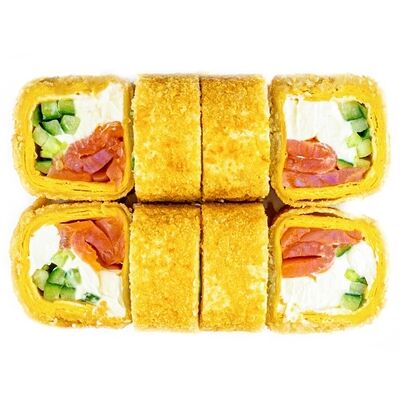 Тортилья темпура с лососем в Фишка суши по цене 499 ₽