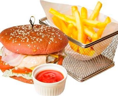 Чилибургер сет в Суши Ё Пицца по цене 540 ₽