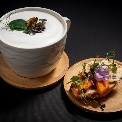 Тыквенный крем-супв Репаст по цене 600 ₽