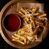 Картофель фри с копченым сулугуни и перечным соусом в Кочевники по цене 590