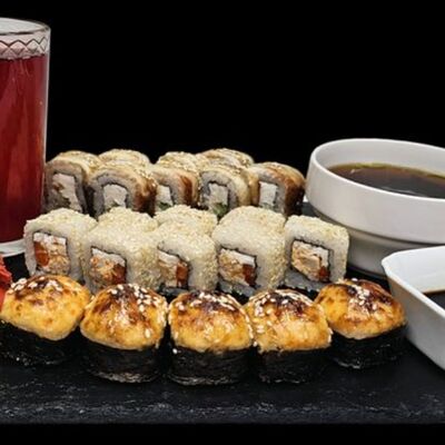 Набор на двоих в MrSushi по цене 1689 ₽