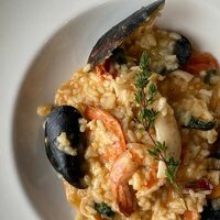 Ризотто с морепродуктами в Marcela