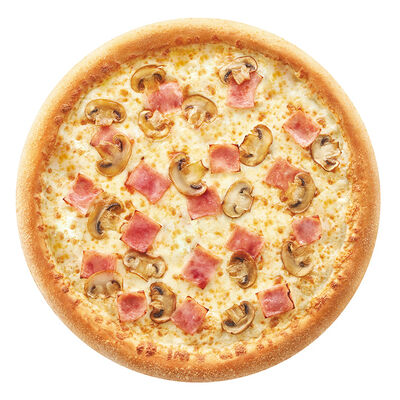 Ветчина и грибы, Большая (33 см) в Domino Pizza по цене 879