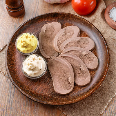 Говяжий язык с горчицей и хреном в Берлога по цене 710 ₽