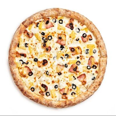 Пицца Дикий ананас на толстом тесте в Томат и чеддер по цене 799 ₽