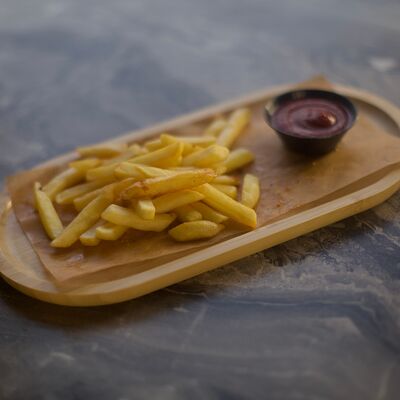 Картошка фри XL в Чё, по пицце? по цене 350 ₽