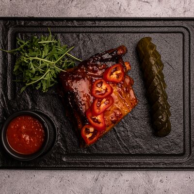 Свиные ребра чили в Стейк Хаус Meat по цене 1290 ₽