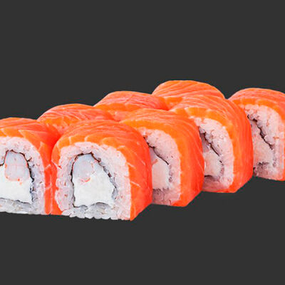 Ролл Филадельфия с креветкой в Рыбарис по цене 1010 ₽