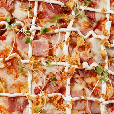 Римская пицца Бекон-маскарпоне в Feromon по цене 750 ₽