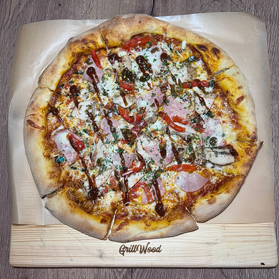 Пицца острая с халапеньо 30 см в Grillwood по цене 870 ₽