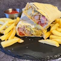 Шаурма с креветкамив CHEF BURGER