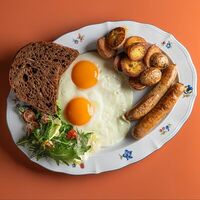 Баварский завтрак в T-Cafe