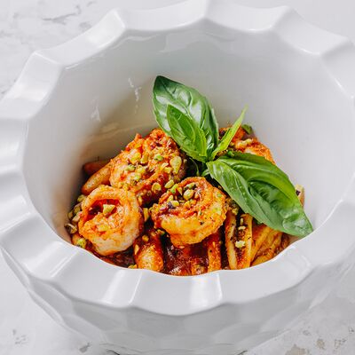 Паста Кортече с креветкой в Casa di panna по цене 850 ₽