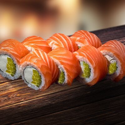 Филадельфия с такуаном в Суши Рай по цене 960 ₽