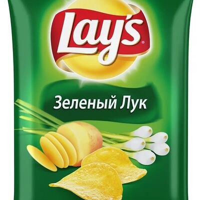 Чипсы Lays Зеленый лук в Буфет Локомотив по цене 120 ₽