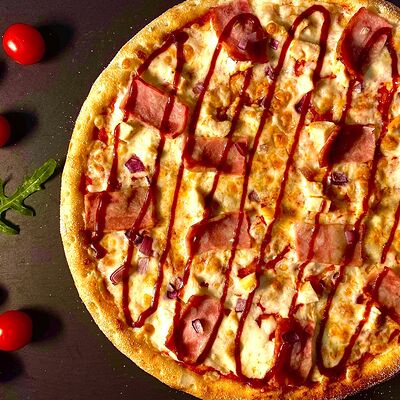 Пицца Чикен Барбекю в Pizza Pro по цене 559 ₽