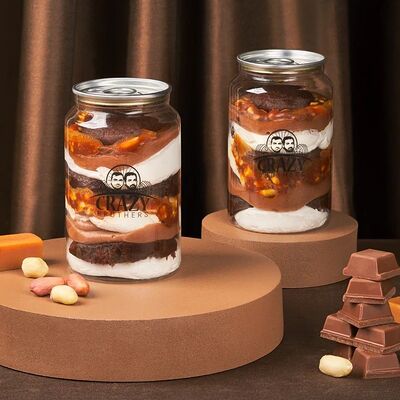 Банкейк Сникерс с арахисом в Crazy Brothers по цене 670 ₽