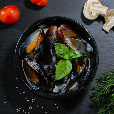 Мидии в сливочном соусе в Sёmga по цене 711 ₽