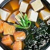 Суп Мисо с морепродуктами в Woki