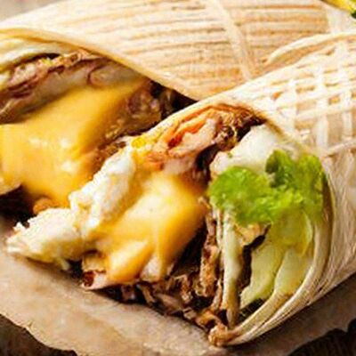 Шаурма веган, (без мяса) с сыром в Жорики кухня на углях по цене 350 ₽