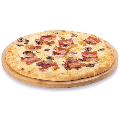 Пицца Бекон с грибами в Trattoria по цене 828 ₽
