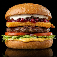 Бургер Гамарджоба (котлета на выбор) в Место Про Тесто