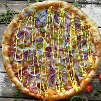 Чизбургер в Lion Pizza