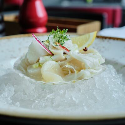 Севиче из гребешка в Port Avenue по цене 1600 ₽