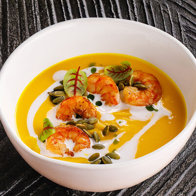 Тыквенный суп в Ginza по цене 690 ₽