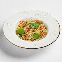 Рис с курицей в соевом соусе 280г в ПиццаФабрика