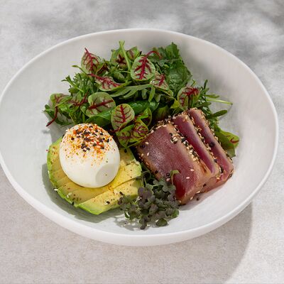 Завтрак с тунцом в Delicates Club по цене 1370 ₽