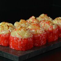 Калифорния с гребешком и снежным крабомв Rick'n'Roll