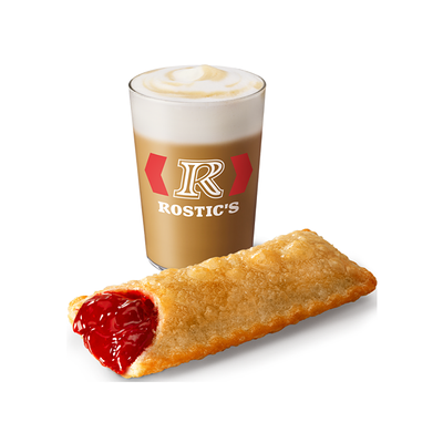 Кофе с пирожком в ROSTIC’S по цене 137 ₽