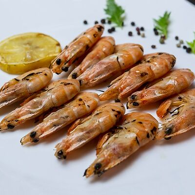 Креветки гриль в Steak Blues по цене 440 ₽