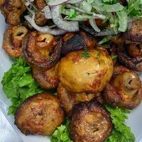 Шампиньоны на мангале в Адреналин