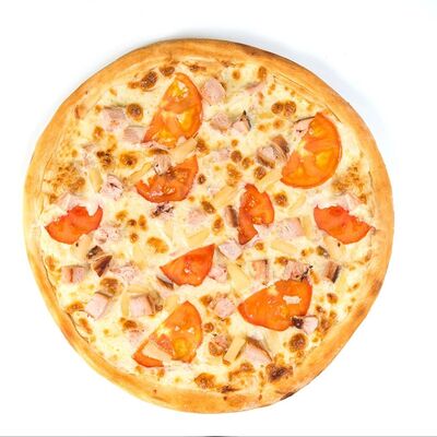 Пицца с курицей и ананасами в 4 Лосося по цене 619