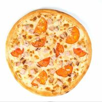 Пицца с курицей и ананасами в 4 Лосося